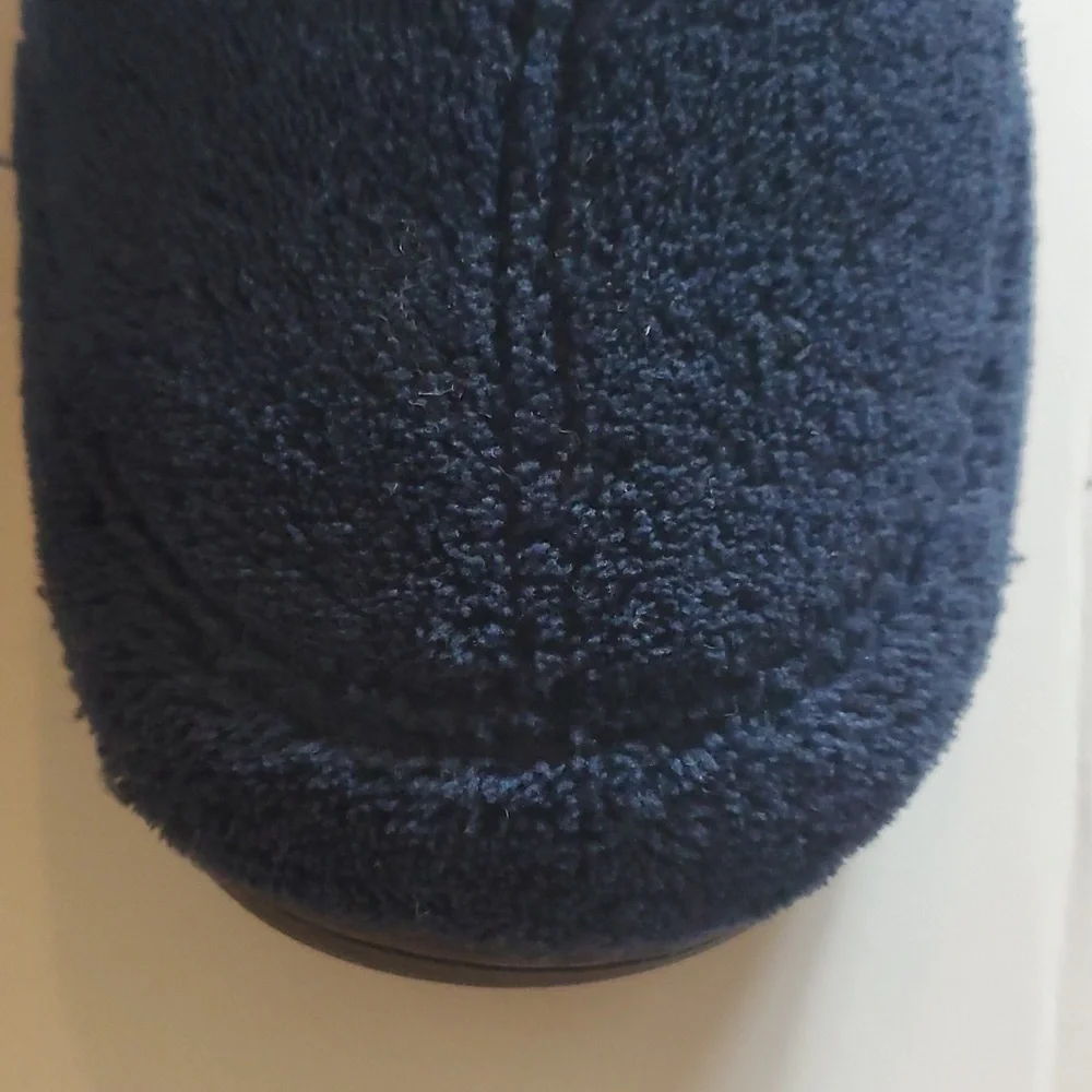 Popeez blue slip on slippers